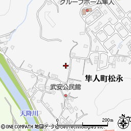 鹿児島県霧島市隼人町松永3568周辺の地図