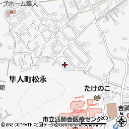 鹿児島県霧島市隼人町松永3365周辺の地図
