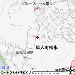鹿児島県霧島市隼人町松永3549周辺の地図