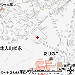 鹿児島県霧島市隼人町松永3185-38周辺の地図