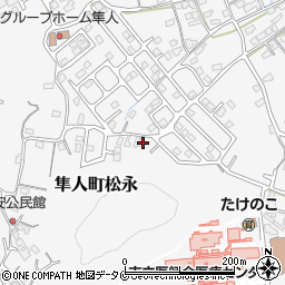 鹿児島県霧島市隼人町松永3366周辺の地図