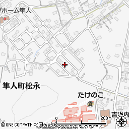 鹿児島県霧島市隼人町松永3185-37周辺の地図