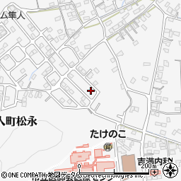 鹿児島県霧島市隼人町松永3185-20周辺の地図