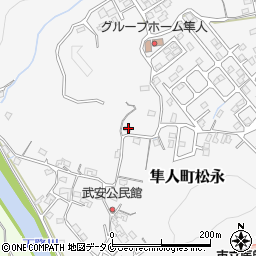 鹿児島県霧島市隼人町松永3615周辺の地図
