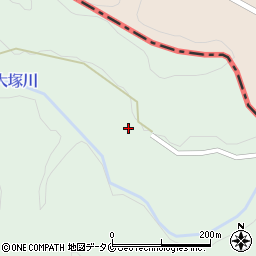 鹿児島県曽於市財部町下財部5704周辺の地図