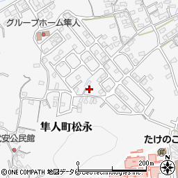 鹿児島県霧島市隼人町松永3182周辺の地図