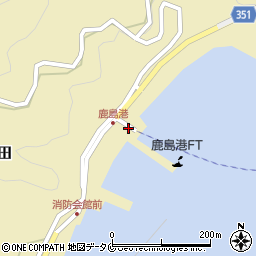 鹿島港ＦＴ（甑島商船）周辺の地図