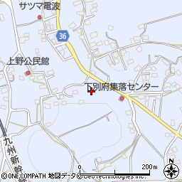 鹿児島県薩摩川内市百次町2406周辺の地図