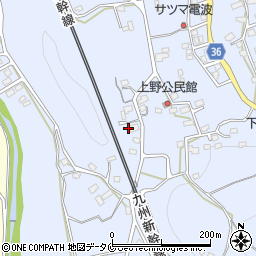 鹿児島県薩摩川内市百次町2052周辺の地図