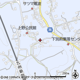 鹿児島県薩摩川内市百次町2143周辺の地図