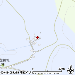鹿児島県薩摩川内市百次町1186-14周辺の地図