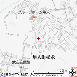 鹿児島県霧島市隼人町松永3620周辺の地図
