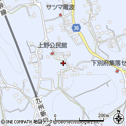 鹿児島県薩摩川内市百次町2144-2周辺の地図