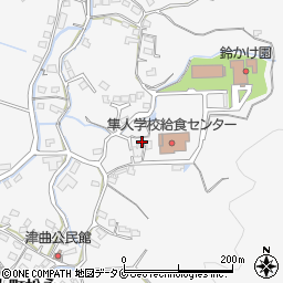 鹿児島県霧島市隼人町松永1392周辺の地図