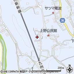 鹿児島県薩摩川内市百次町2053周辺の地図