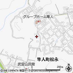 鹿児島県霧島市隼人町松永3621周辺の地図