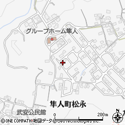 鹿児島県霧島市隼人町松永3629周辺の地図