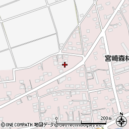 宮崎県都城市山之口町花木2227-4周辺の地図
