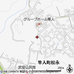 鹿児島県霧島市隼人町松永3627周辺の地図