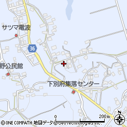 鹿児島県薩摩川内市百次町1747周辺の地図