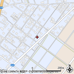 クリーニングサンテックス　太郎坊店周辺の地図