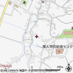 鹿児島県霧島市隼人町松永1521周辺の地図