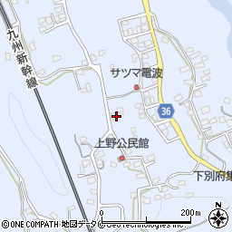 鹿児島県薩摩川内市百次町2123周辺の地図