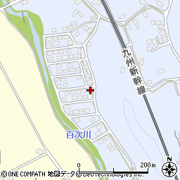 鹿児島県薩摩川内市百次町1995-34周辺の地図