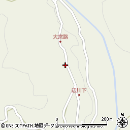 鹿児島県姶良市加治木町辺川337周辺の地図