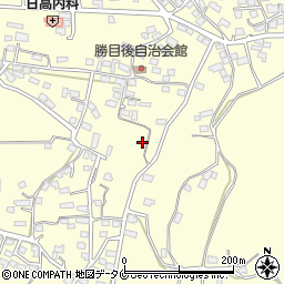 鹿児島県薩摩川内市勝目町周辺の地図