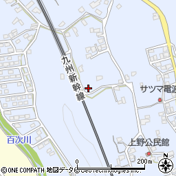 鹿児島県薩摩川内市百次町1917周辺の地図