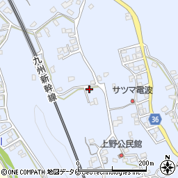 鹿児島県薩摩川内市百次町2110-3周辺の地図
