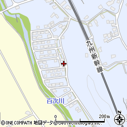 鹿児島県薩摩川内市百次町1995-28周辺の地図