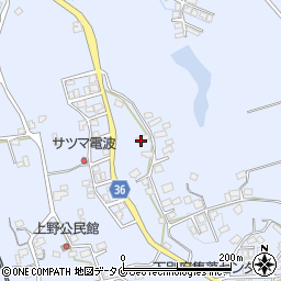 鹿児島県薩摩川内市百次町1742-1周辺の地図