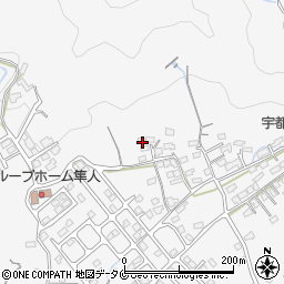 鹿児島県霧島市隼人町松永3098周辺の地図