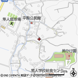 鹿児島県霧島市隼人町松永1660周辺の地図