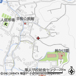 鹿児島県霧島市隼人町松永周辺の地図