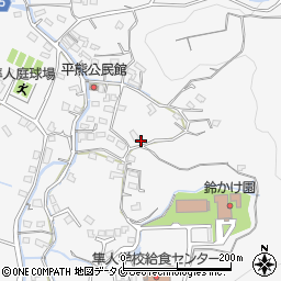 鹿児島県霧島市隼人町松永周辺の地図