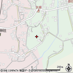 鹿児島県薩摩川内市矢倉町3185周辺の地図