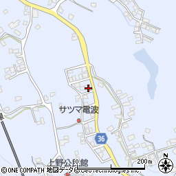 鹿児島県薩摩川内市百次町1790周辺の地図
