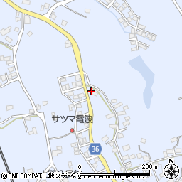 鹿児島県薩摩川内市百次町1741周辺の地図