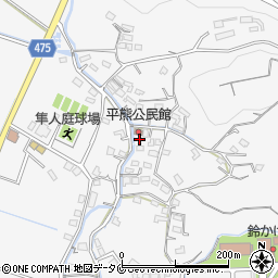 鹿児島県霧島市隼人町松永1650周辺の地図