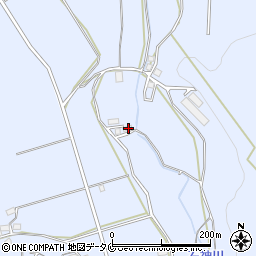 鹿児島県薩摩川内市百次町852周辺の地図