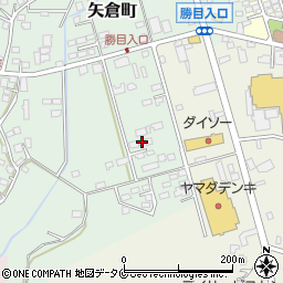 鹿児島県薩摩川内市矢倉町4615-4周辺の地図