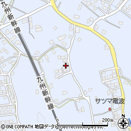 鹿児島県薩摩川内市百次町1894-2周辺の地図