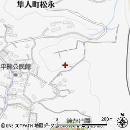 鹿児島県霧島市隼人町松永1615周辺の地図