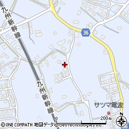 鹿児島県薩摩川内市百次町1894周辺の地図