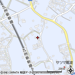 鹿児島県薩摩川内市百次町1894-1周辺の地図