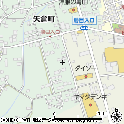 鹿児島県薩摩川内市矢倉町4621周辺の地図