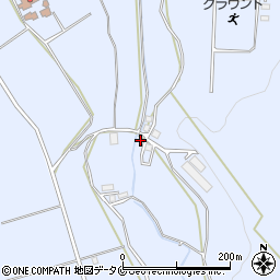 鹿児島県薩摩川内市百次町874-1周辺の地図